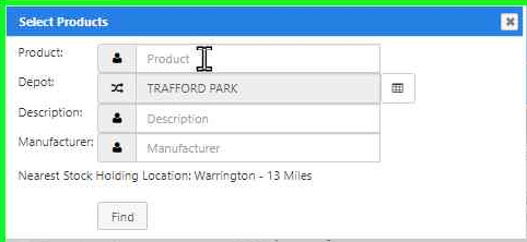 Part Search Parameters