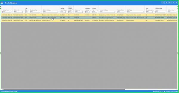 Results after filtering