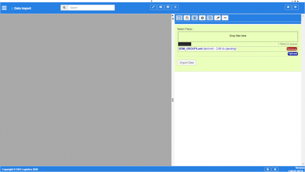 Data import