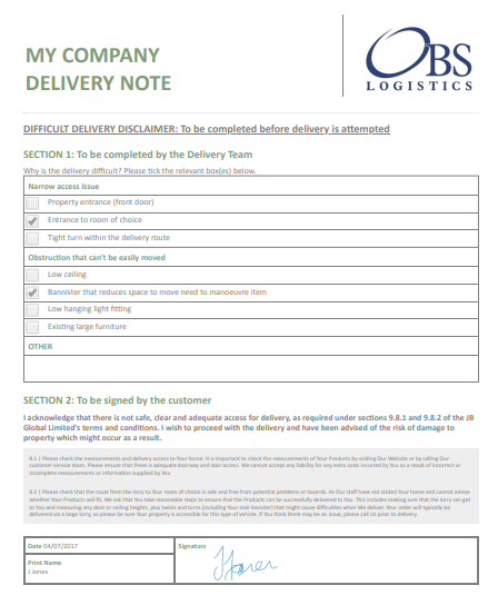 UDF Form
