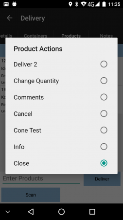 Products Long-press Pop-up