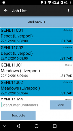 Job Swap List