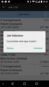 Select Job Type