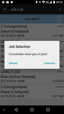 Select Job Type