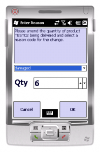 Template:WinMo To cancel a product, you must also enter a quantity to cancel.