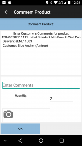 Comment Product