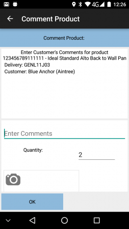 Comment Product