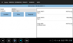 Products Tab