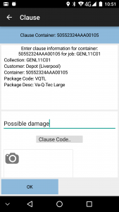 Pop-up Clause Information