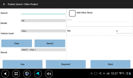Other Products search