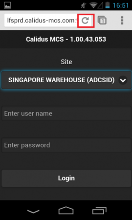Step 10: Refresh URL.
