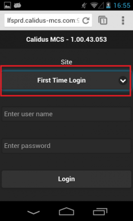 Step 11: First Time Login.
