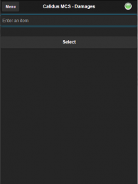 Adhoc - Scan Damaged Item