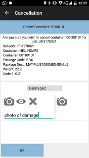 Container Cancellation