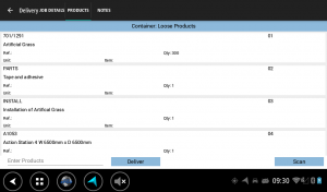 Products Tab