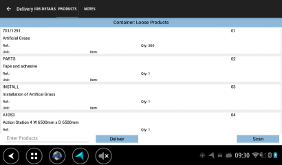 Products Tab