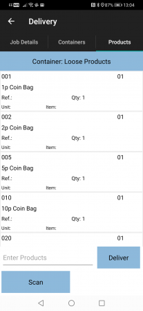 Coin bags