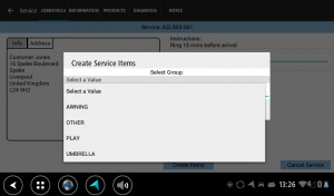 Create Item - Groups