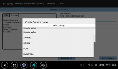 Create Item - Groups