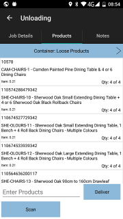 Products Tab