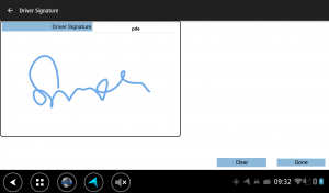 Driver Signature
