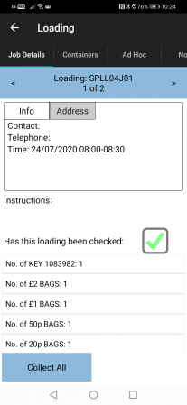 Loading Details