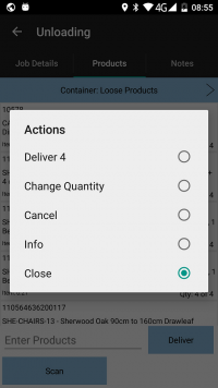 Products Long-press Pop-up