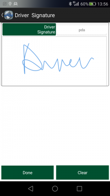 Driver Signature