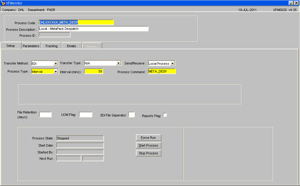XF Monitor