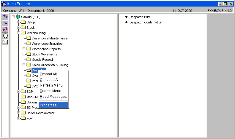 Folder Properties