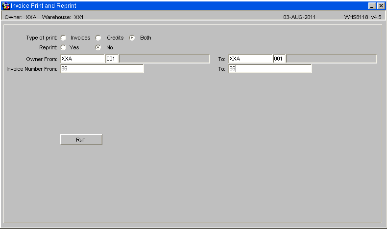 Invoice Print