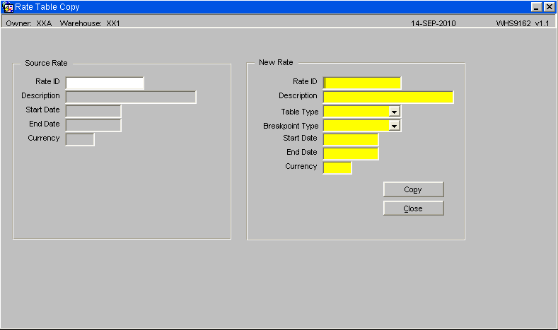 Company Account Information